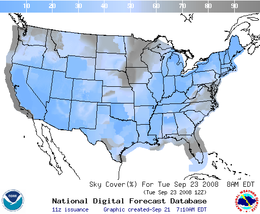 National Digital Forecast Database Image