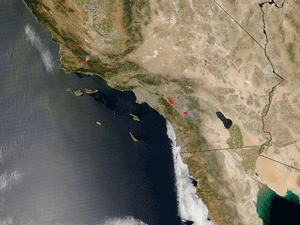 Fires in Southern California