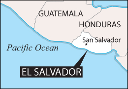 Map of El Salvador