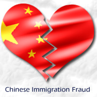 Graphic for Chinese Immigration Fraud 