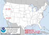 Day 1 Fire Weather Outlook (click for details)