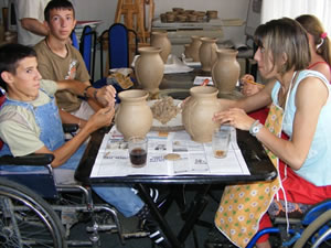 Week of Culture II engaged youth with disabilities in six Kosovo Serb communities.
