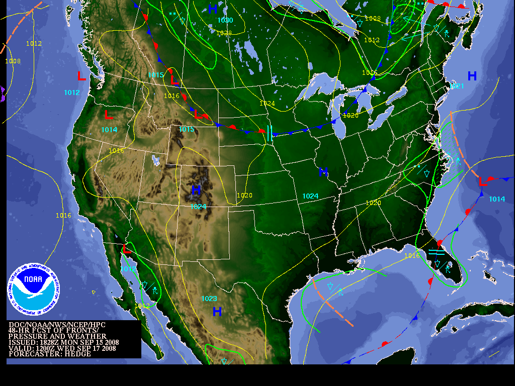 48 Hour SFC
            Forecast