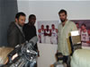 Vlade Divac with NBA friends Chris Webber and Scott Pollard at the opening of the basketball museum in Prijepolje, to which he donated his trophies and memories from his 16-year basketball career