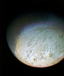 Detail of Triton's Surface