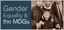 Web Portal: Gender Equality & the Millennium Development Goals