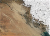 Dust Storm over Iraq