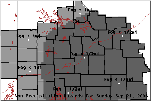 Non-Precipitation Threat