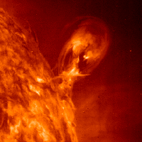 EIT 304 � image of erupting filament
