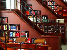 View of section of European Reading Room