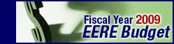 Fiscal Year 2009 EERE Budget