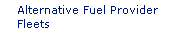 Alternative Fuel Provider Fleets
