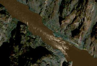 A seamless zoom from the ground to space, using data from Terra-MODIS, Landsat-ETM+, and QuickBird, and starting at the Grand Canyon, Arizona.
