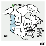 Distribution of Vaccinium deliciosum Piper. . Image Available. 