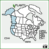 Distribution of Vaccinium parvifolium Sm.. . Image Available. 