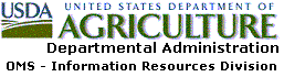 USDA, Office of Operations, Information Resources Division logo