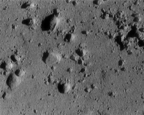 Close-up Descent Image of Eros