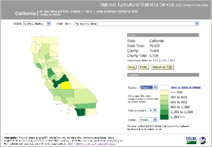Image showing Interactive Statistical Mapping Application for the California