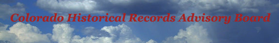Colorado Historical Records Advisory Board