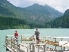 Fishing on Diablo Lake