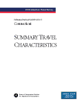 American Travel Survey (ATS) 1995 - State Summary Travel Characteristics: Connecticut