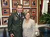 Congresswoman Ros-Lehtinen with Colonel Grosskruger of the Army Corps of Engineers