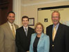 Congresswoman Ileana Ros-Lehtinen met with Washington, DC with officials from the National Association of People with AIDS (NAPWA) during their annual â€œAIDS Watchâ€ which they use to increase awareness on HIV and help educate Members and staff on HIV/AIDS. 