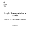Freight Transportation in Hawaii