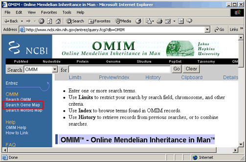 OMIM Home Page
