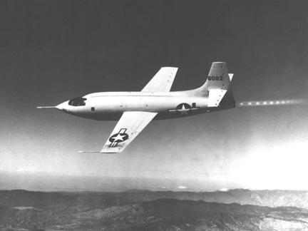 Bell X-1 in flight