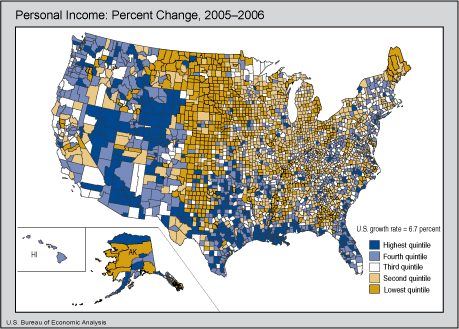 Map of US