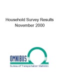 Omnibus Survey, Household Survey Results - November 2000