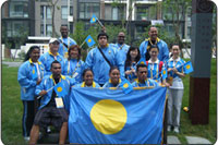 Team Palau in Beijing; photo credit: Palau NOC