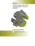 Federal, State, and Local Transportation Financial Statistics, 1982-1994