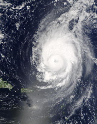 Hurricane Fabian, 2003-09-03 15:05 UTC