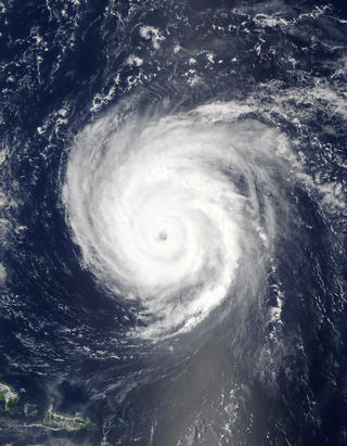 Hurricane Fabian, 2003-09-04 17:15 UTC