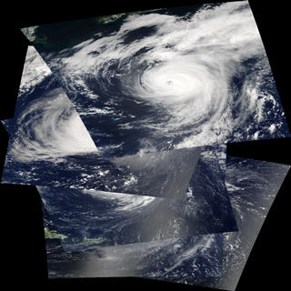 Image Sequence for Hurricane Fabian.