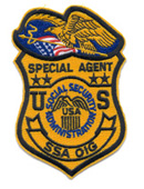 SSA OIG Special Agent Badge