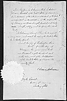 Presidential Proclamation of the ratification of the Treaty of 1868, February 24, 1869, selected pages