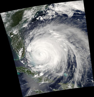 Hurricane Frances on 2004 Sep 03 18:24 UTC.
