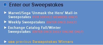 Enter our Sweepstakes