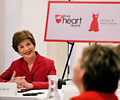 Image of Mrs. Laura Bush at roundtable