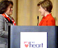 Image of Mrs. Bush with and Dr. Anne Taylor.