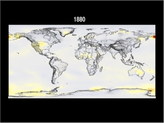 1880 - This image shows a decadal winter and spring seasonal average between December through May in the years 1880 through 1889. 