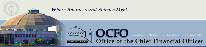 Berkeley Lab Office of the Chief Financial Officer