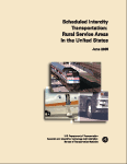 Scheduled Intercity Transportation: Rural Service Areas in the United States