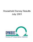 Omnibus Survey, Household Survey Results - July 2001