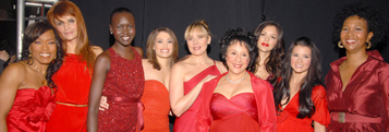 Image from the Red Dress Collection 2007 Fashion Show
