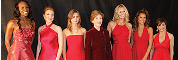 Image from the Red Dress Collection 2005 Fashion Show