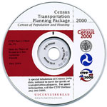 Census Transportation Planning Package (CTPP) 2000 - Part 3: Journey-to-Work (CA) DVD